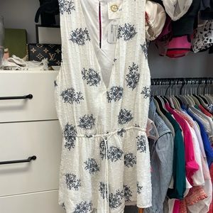 NWts Blue life Romper